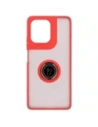 Kup Bizon Case Hybrid Ring Motorola Moto G75 5G rauchig mit einem roten Rahmen - BIZ8323 - {ean13} - Sklep Home Screen