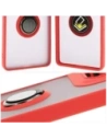 Kup Bizon Case Hybrid Ring Motorola Moto G75 5G rauchig mit einem roten Rahmen - BIZ8323 - {ean13} - Sklep Home Screen