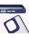 Kup Bizon Case Hybrid Ring Motorola Moto G75 5G fumuriu cu un cadru albastru închis - BIZ8324 - {ean13} - Sklep Home Screen