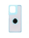 Kup Bizon Case Hybrid Ring Motorola Moto G75 5G fumuriu cu un cadru bleu deschis - BIZ8325 - {ean13} - Sklep Home Screen