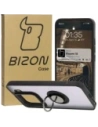 Bizon Case Hybrid Ring Xiaomi 15 smoky with a black frame