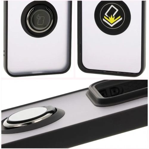 Kup Bizon Case Hybrid Ring Xiaomi 15 fumuriu cu un cadru negru - BIZ8327 - {ean13} - Sklep Home Screen