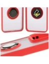 Kup Bizon Case Hybrid Ring Xiaomi 15 fumuriu cu un cadru roșu - BIZ8328 - {ean13} - Sklep Home Screen