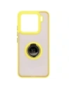 Kup Bizon Case Hybrid Ring Xiaomi 15 rauchig mit einem gelben Rahmen - BIZ8331 - {ean13} - Sklep Home Screen
