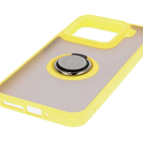 Kup Bizon Case Hybrid Ring Xiaomi 15 füstös sárga kerettel - BIZ8331 - {ean13} - Sklep Home Screen