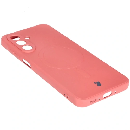 Kup Silikonowe etui z pierścieniem magnetycznym Bizon Case Silicone Magnetic Sq do Samsung Galaxy A26 5G brudnoróżowe - BIZ8333 - {ean13} - Sklep Home Screen