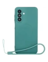 Kup Silikonowe etui z pierścieniem magnetycznym Bizon Case Silicone Magnetic Sq do Samsung Galaxy A26 5G ciemnozielone - BIZ8334 - {ean13} - Sklep Home Screen