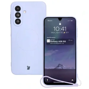 Kup Bizon Case Silikon Magnetic Sq Samsung Galaxy A26 5G helllila - BIZ8337 - {ean13} - Sklep Home Screen