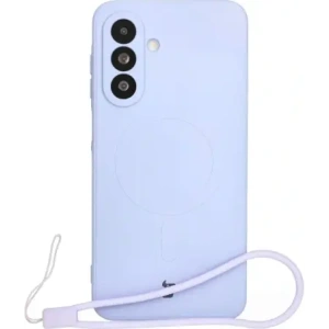 Bizon Case Silicone Magnetic Sq Samsung Galaxy A26 5G light purple