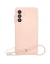 Kup Silikonowe etui z pierścieniem magnetycznym Bizon Case Silicone Magnetic Sq do Samsung Galaxy A26 5G jasnoróżowe - BIZ8338 - {ean13} - Sklep Home Screen