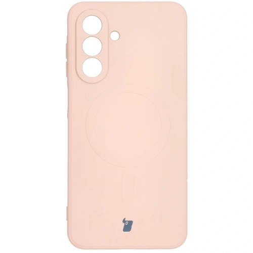 Kup Silikonowe etui z pierścieniem magnetycznym Bizon Case Silicone Magnetic Sq do Samsung Galaxy A26 5G jasnoróżowe - BIZ8338 - {ean13} - Sklep Home Screen