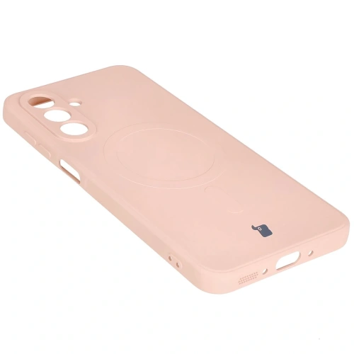 Kup Silikonowe etui z pierścieniem magnetycznym Bizon Case Silicone Magnetic Sq do Samsung Galaxy A26 5G jasnoróżowe - BIZ8338 - {ean13} - Sklep Home Screen