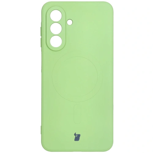 Kup Silikonowe etui z pierścieniem magnetycznym Bizon Case Silicone Magnetic Sq do Samsung Galaxy A26 5G jasnozielone - BIZ8339 - {ean13} - Sklep Home Screen