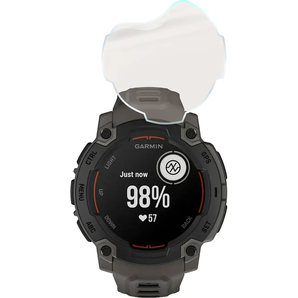 Folia matowa Bizon Glass Watch Film Sun do Garmin Instinct E 45 mm [2 PACK]