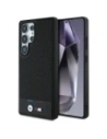 BMW Leder Tricolor Stripe MagSafe Samsung Galaxy S25 Ultra schwarz