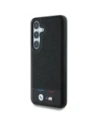 Kup Etui BMW Leather Tricolor Stripe MagSafe do Samsung Galaxy S25+ Plus czarny - BMW809 - {ean13} - Sklep Home Screen