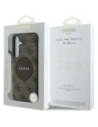 Kup Guess 4G Rund-Patch Klassisches Logo MagSafe Samsung Galaxy S25+ Plus braun - GUE4294 - {ean13} - Sklep Home Screen