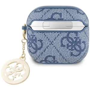 Guess 4G Strass Charm Apple AirPods 4 blue