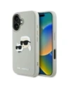 Karl Lagerfeld HC 3D Rubber Double Heads Apple iPhone 16 bej