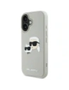 Buy Karl Lagerfeld HC 3D Rubber Double Heads Apple iPhone 16 beige - KLD21889 - {ean13} - Home Screen Store Europe