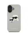 Kup Karl Lagerfeld HC 3D Rubber Double Heads Apple iPhone 16 bej - KLD21889 - {ean13} - Sklep Home Screen