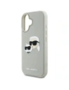 Kup Etui Karl Lagerfeld HC 3D Rubber Double Heads do Apple iPhone 16 beżowy - KLD21889 - {ean13} - Sklep Home Screen