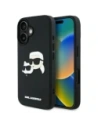 Kup Karl Lagerfeld HC 3D Gummi Doppelköpfe Apple iPhone 16 schwarz - KLD21890 - {ean13} - Sklep Home Screen