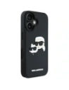 Kup Karl Lagerfeld HC 3D Gumi Dupla Fejek Apple iPhone 16 fekete - KLD21890 - {ean13} - Sklep Home Screen