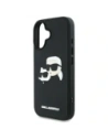 Kup Karl Lagerfeld HC 3D Gumi Dupla Fejek Apple iPhone 16 fekete - KLD21890 - {ean13} - Sklep Home Screen