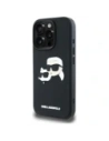 Kup Karl Lagerfeld HC 3D Gummi Doppelköpfe Apple iPhone 16 Pro schwarz - KLD21892 - {ean13} - Sklep Home Screen