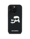 Kup Karl Lagerfeld HC 3D Gummi Doppelköpfe Apple iPhone 16 Pro schwarz - KLD21892 - {ean13} - Sklep Home Screen