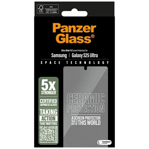 Kup PanzerGlass Ultra-Wide Fit Samsung Galaxy S25 Ultra Keramik - PZG799 - {ean13} - Sklep Home Screen