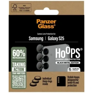 Kup Szkło hartowane na obiektyw PanzerGlass Hoops Lens Protector do Samsung Galaxy S25 czarny - PZG801 - {ean13} - Sklep Home Screen