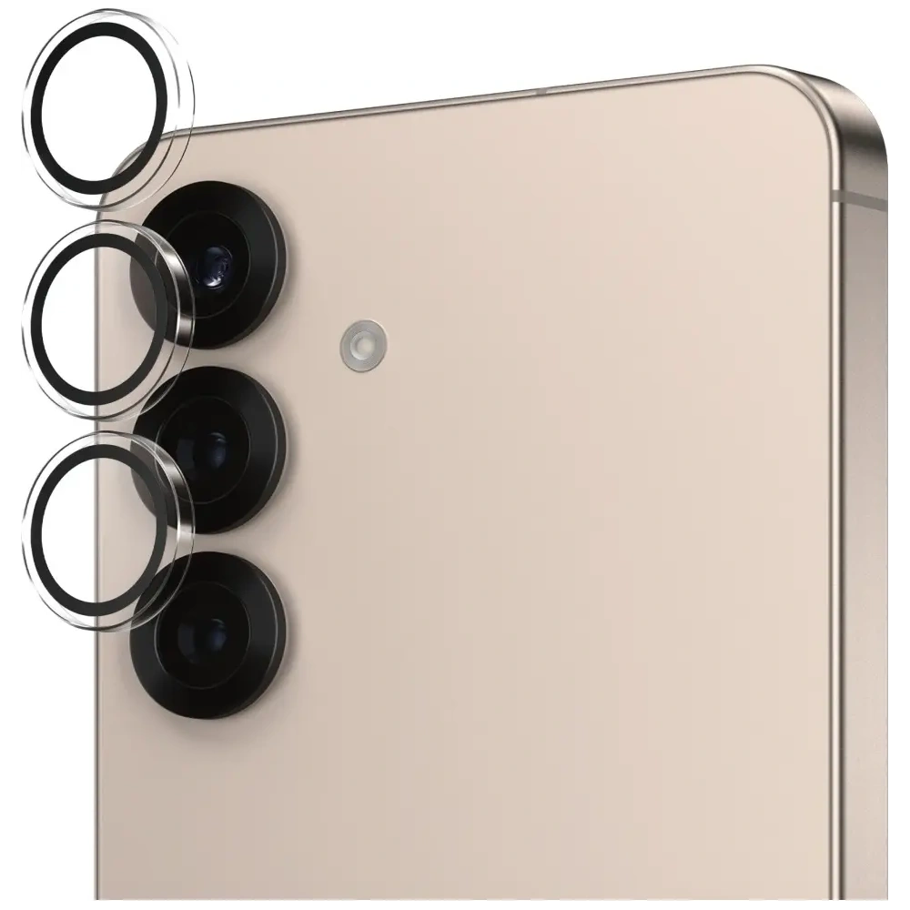 Szkło hartowane na obiektyw PanzerGlass Hoops Lens Protector do Samsung Galaxy S25 przezroczysty