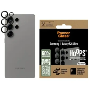 Buy PanzerGlass Hoops Lens Protector Samsung Galaxy S25 Ultra black - PZG803 - {ean13} - Home Screen Store Europe