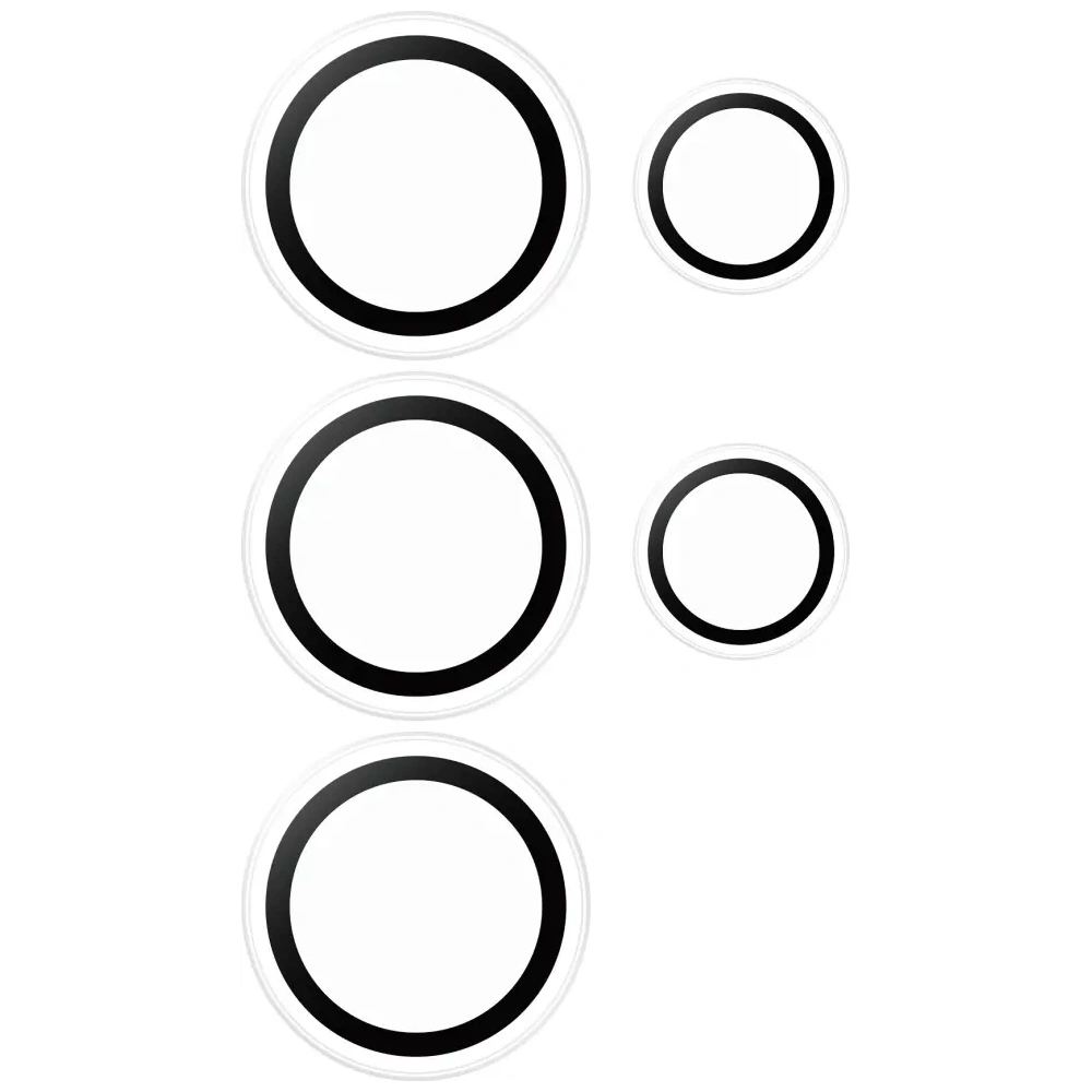 Szkło hartowane na obiektyw PanzerGlass Hoops Lens Protector do Samsung Galaxy S25 Ultra przezroczysty