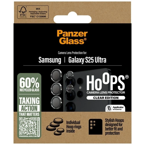 Buy PanzerGlass Hoops Lens Protector Samsung Galaxy S25 Ultra clear - PZG804 - {ean13} - Home Screen Store Europe