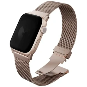 Buy UNIQ Dante Pro Strap Apple Watch 49/46/45/44mm Stainless Steel metallic pink - UNIQ1454 - {ean13} - Home Screen Store Europe