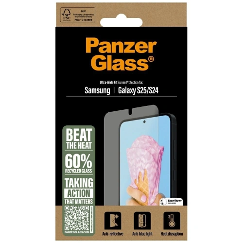 Kup PanzerGlass All-in-One Ultra-Wide Fit Samsung Galaxy S25 - PZG809 - {ean13} - Sklep Home Screen