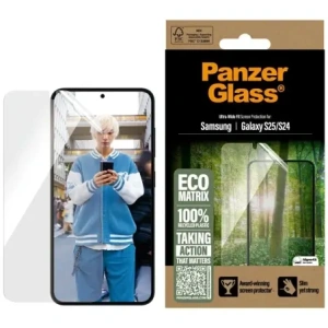 Kup Szkło hartowane PanzerGlass Eco Matrix Ultra-Wide Fit do Samsung Galaxy S25 - PZG812 - {ean13} - Sklep Home Screen