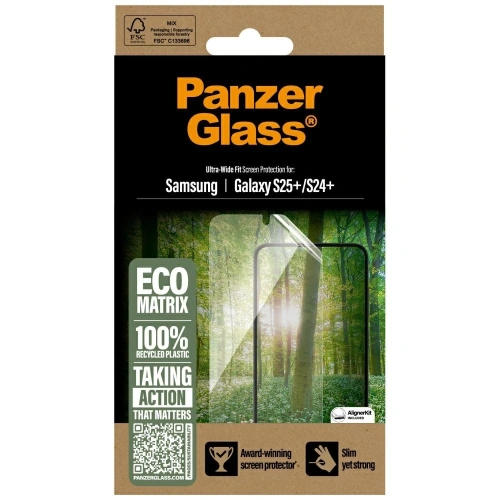 Buy PanzerGlass Eco Matrix Ultra-Wide Fit Samsung Galaxy S25+ Plus - PZG814 - {ean13} - Home Screen Store Europe