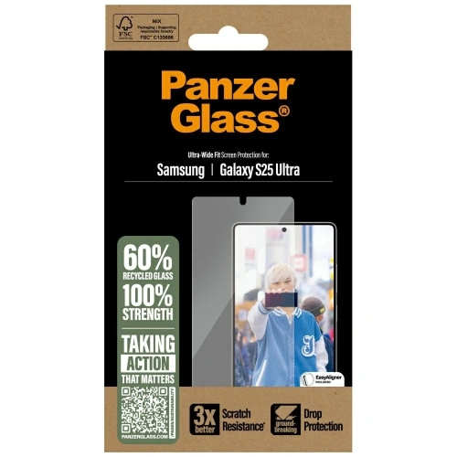 Buy PanzerGlass Ultra-Wide Fit Samsung Galaxy S25 Ultra - PZG816 - {ean13} - Home Screen Store Europe