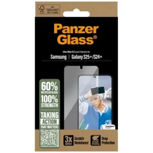 Buy PanzerGlass Ultra-Wide Fit Samsung Galaxy S25+ Plus - PZG817 - {ean13} - Home Screen Store Europe