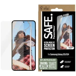 Kup Tvrzené sklo SAFE od PanzerGlass Ultra-Wide Fit pro Samsung Galaxy S25 - PZG818 - {ean13} - Sklep Home Screen