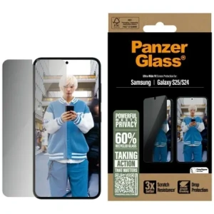 Kup Szkło prywatyzujące PanzerGlass Ultra-Wide Fit do Samsung Galaxy S25 - PZG821 - {ean13} - Sklep Home Screen