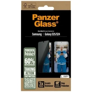 Kup Sklo privatizující PanzerGlass Ultra-Wide Fit pro Samsung Galaxy S25 - PZG821 - {ean13} - Sklep Home Screen