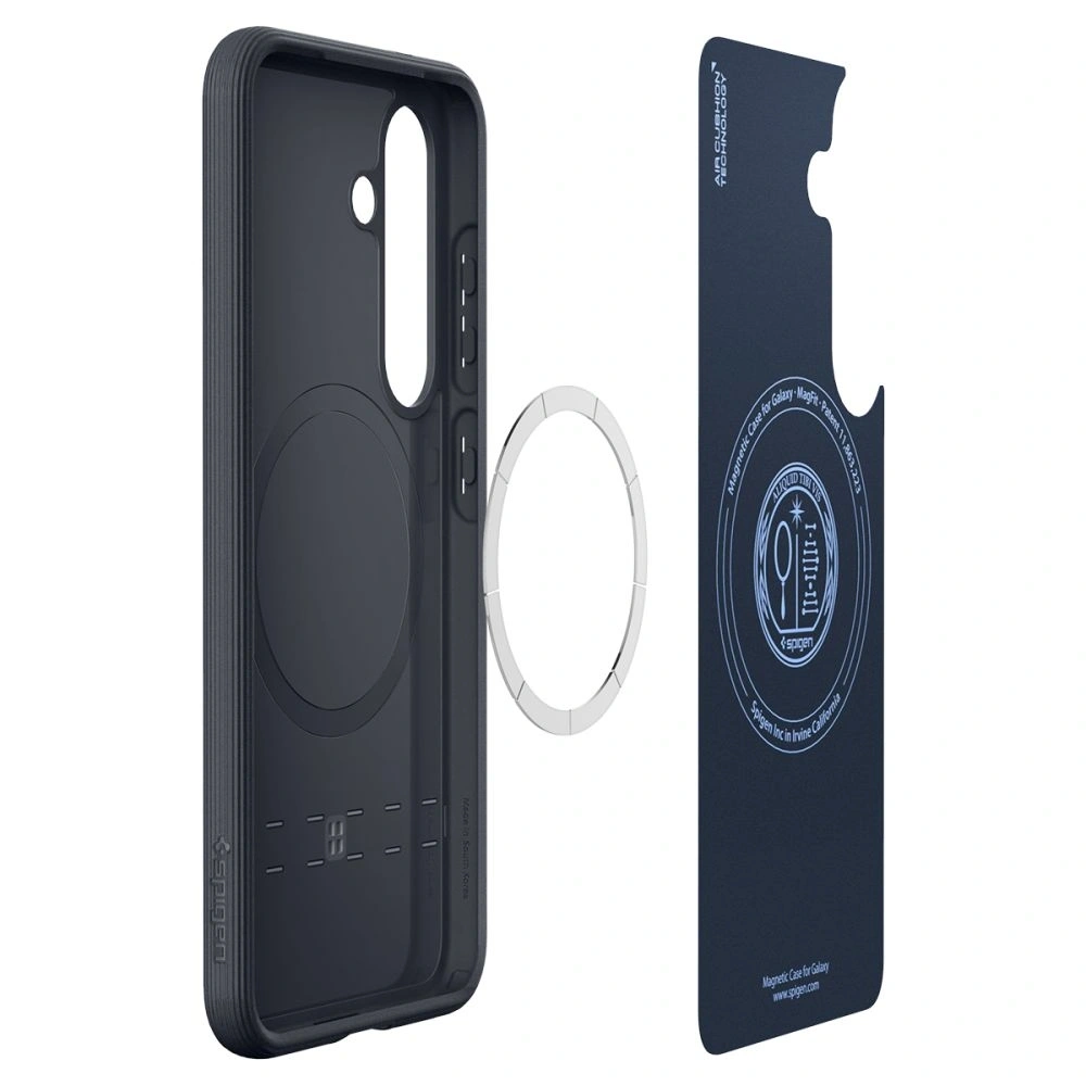 Etui Spigen Parallax Mag MagSafe Samsung Galaxy S25+ Plus Navy Violet