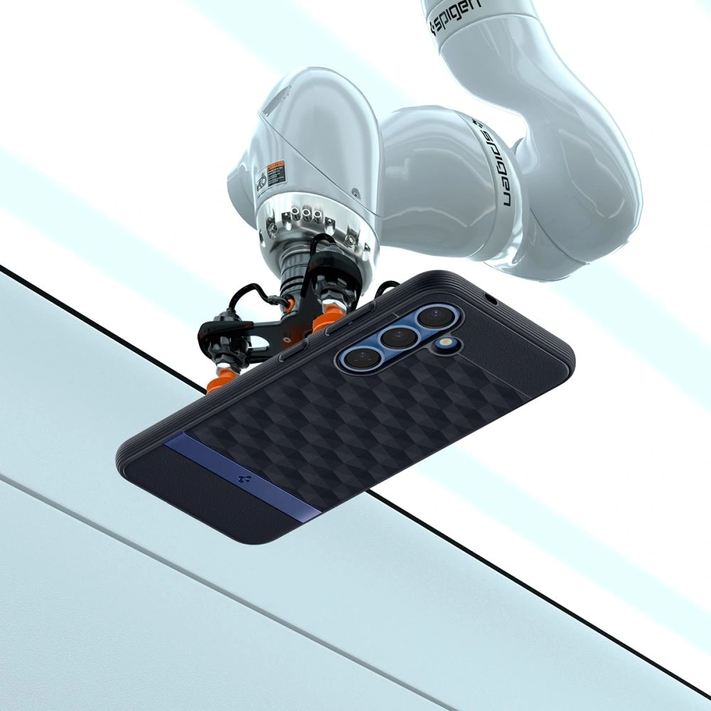 Etui Spigen Parallax Mag MagSafe Samsung Galaxy S25+ Plus Navy Violet