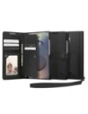 Etui s klopou Spigen Wallet S Samsung Galaxy S25 Ultra Černá