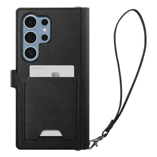 Kup Etui s klopou Spigen Wallet S Samsung Galaxy S25 Ultra Černá - SPN16655 - {ean13} - Sklep Home Screen